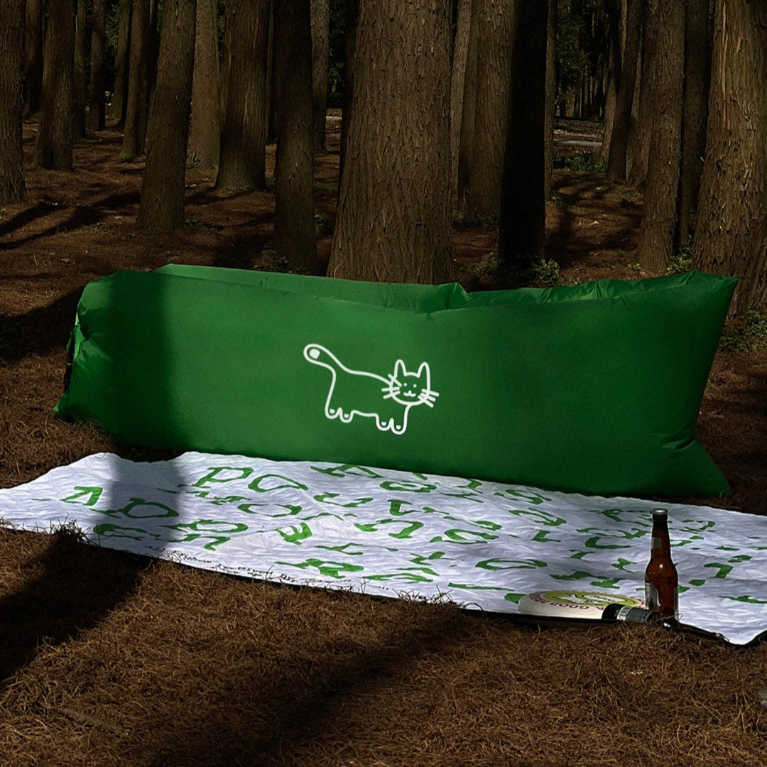 Portable Inflatable Lounger | Outdoor Air Sofa Chair for Camping, Beach & Travel