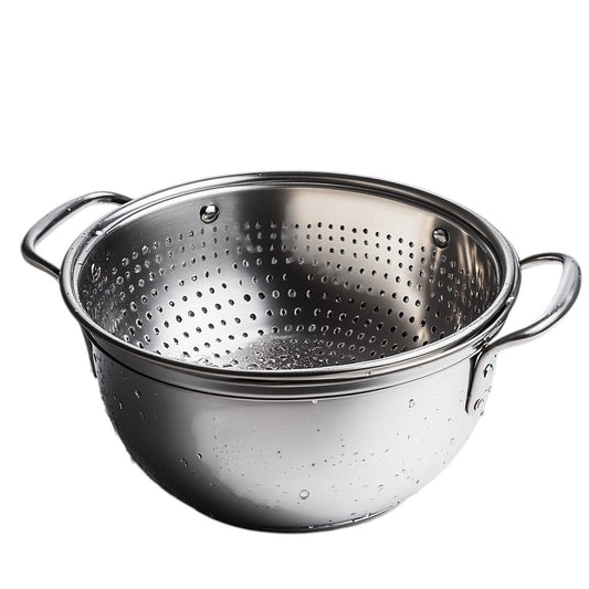 Iconw Stainless Steel Colander and Mixing Bowl Set