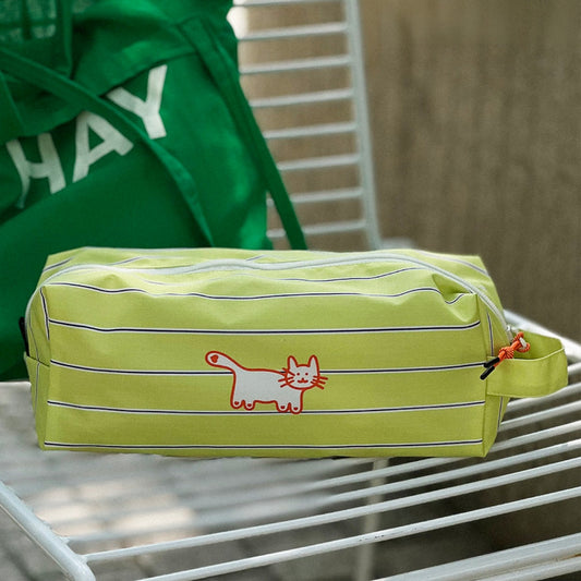 Cute Cat Waterproof Makeup Bag | Lightweight Travel Organizer