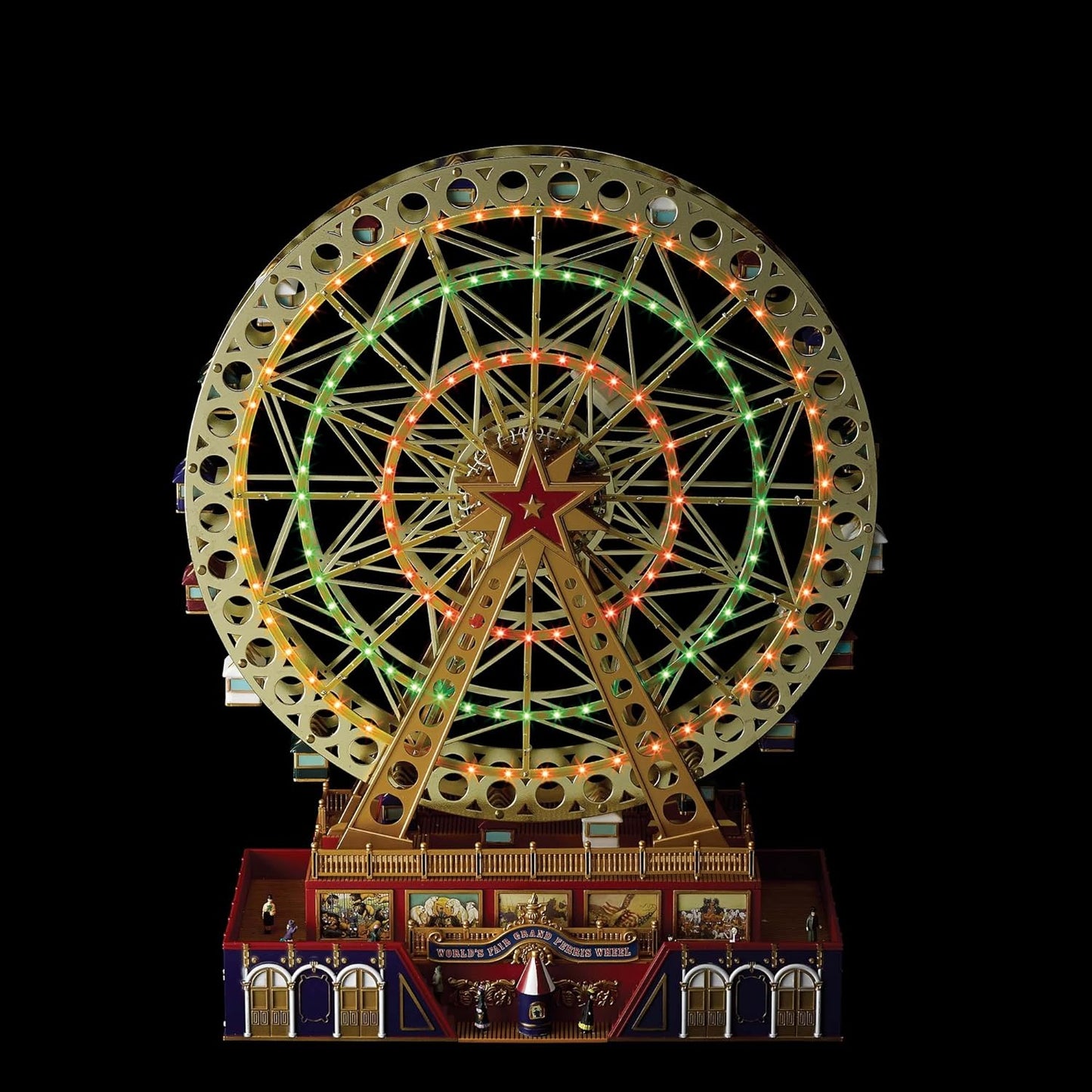 World's Fair Ferris Wheel Musical Animation Indoor Christmas Decor, 15