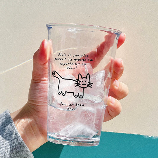Everyday Glass Cup Collection | 12oz Iced Coffee & Tea Glass