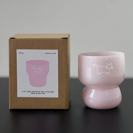 Minimalist Colored Glass Cup | 7oz Coffee & Tea Drinking Glass